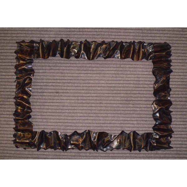 CORNICE design FERRO BATTUTO per Specchio o Foto con o senza LED . Realizzazioni Personalizzate . 850