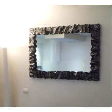 CORNICE design FERRO BATTUTO per Specchio o Foto con o senza LED . Realizzazioni Personalizzate . 850