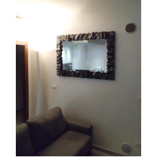 CORNICE design FERRO BATTUTO per Specchio o Foto con o senza LED . Realizzazioni Personalizzate . 850