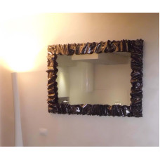 CORNICE design FERRO BATTUTO per Specchio o Foto con o senza LED . Realizzazioni Personalizzate . 850