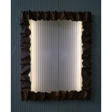 CORNICE design FERRO BATTUTO per Specchio o Foto con o senza LED . Realizzazioni Personalizzate . 850
