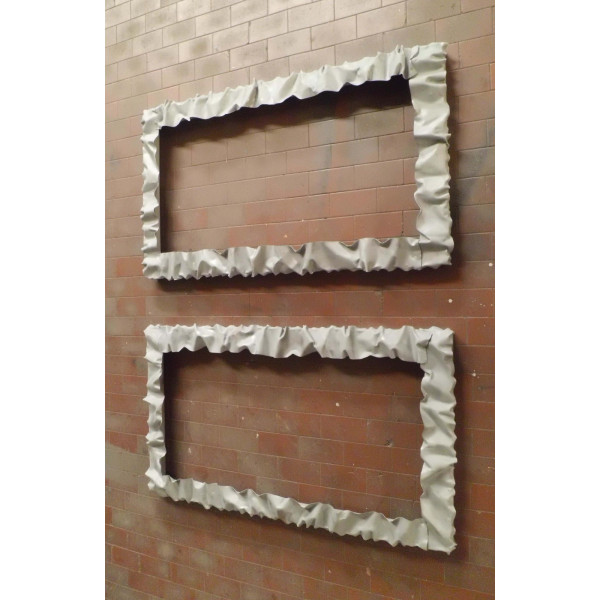CORNICE design FERRO BATTUTO per Specchio o Foto con o senza LED . Realizzazioni Personalizzate . 850
