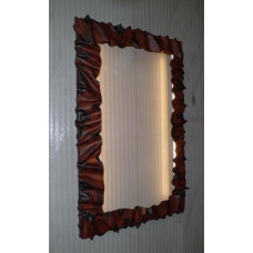 CORNICE design FERRO BATTUTO per Specchio o Foto con o senza LED . Realizzazioni Personalizzate . 850