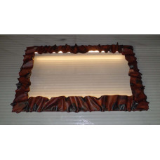 CORNICE design FERRO BATTUTO per Specchio o Foto con o senza LED . Realizzazioni Personalizzate . 850
