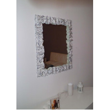 CORNICE design FERRO BATTUTO per Specchio o Foto con o senza LED . Realizzazioni Personalizzate . 850