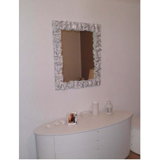 CORNICE design FERRO BATTUTO per Specchio o Foto con o senza LED . Realizzazioni Personalizzate . 850