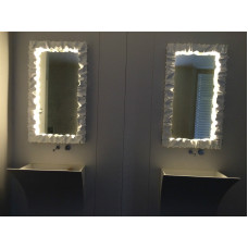 CORNICE design FERRO BATTUTO per Specchio o Foto con o senza LED . Realizzazioni Personalizzate . 850