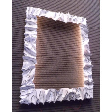 CORNICE design FERRO BATTUTO per Specchio o Foto con o senza LED . Realizzazioni Personalizzate . 850