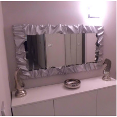CORNICE design FERRO BATTUTO per Specchio o Foto con o senza LED . Realizzazioni Personalizzate . 850