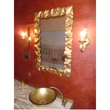 CORNICE design FERRO BATTUTO per Specchio o Foto con o senza LED . Realizzazioni Personalizzate . 850