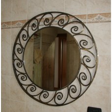 Frame design WROUGHT IRON for mirror or photos with or without LED. Personalised Executions. 812
