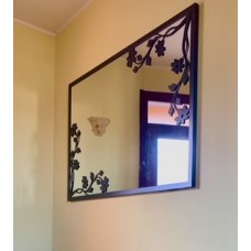 CORNICE design in FERRO per Specchio o Foto con o senza LED . Realizzazioni Personalizzate . Art. 813