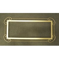 Frame design WROUGHT IRON for mirror or photos without LED. cm 116 x 52. 821