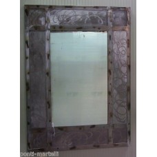 Frame design WROUGHT IRON for mirror or photos with or without LED. Personalised Executions. 822