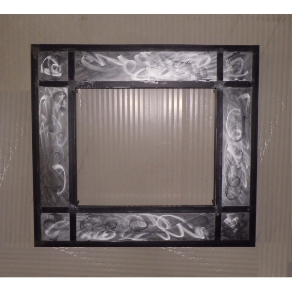 CORNICE design FERRO BATTUTO per Specchio o Foto con o senza LED . Realizzazioni Personalizzate . 822