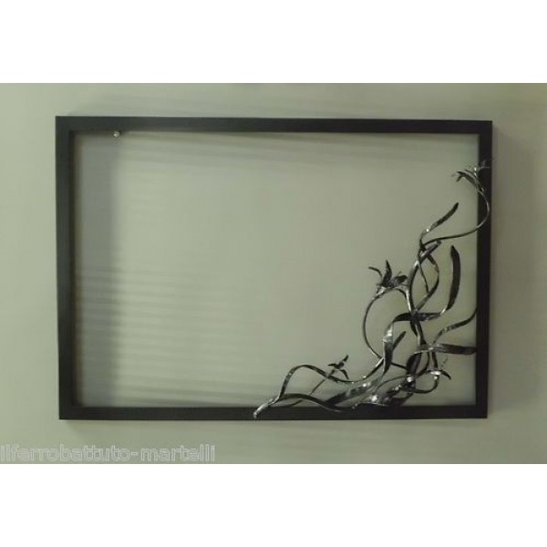 Frame design WROUGHT IRON for mirror or photos with or without LED. Personalised Executions. 823