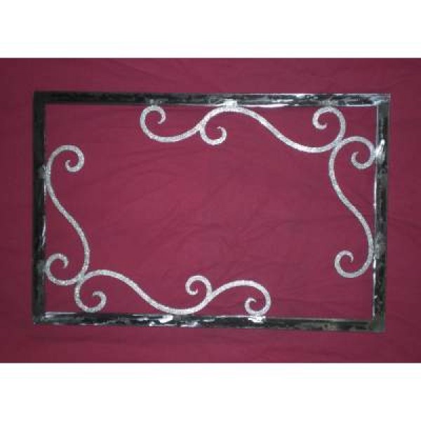 Frame design WROUGHT IRON for mirror or photos with or without LED. Personalised Executions. 829