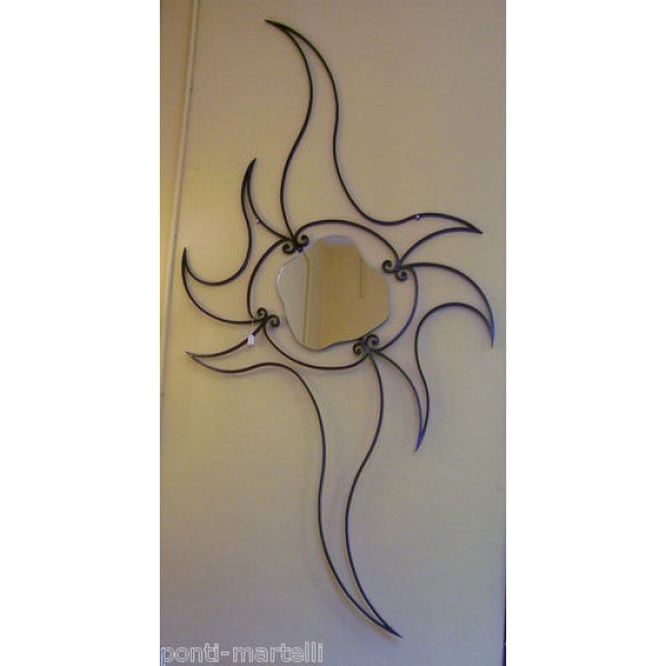 Frame design WROUGHT IRON for mirror or photos with or without LED. Personalised Executions. 832