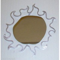 Frame design WROUGHT IRON for mirror or photos with or without LED. Personalised Executions. 833
