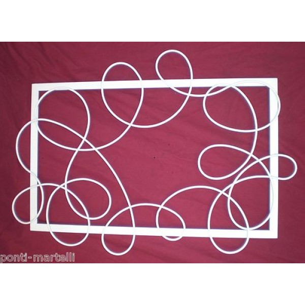 Frame design WROUGHT IRON for mirror or photos with or without LED. Personalised Executions. 834