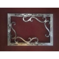 Frame design WROUGHT IRON for mirror or photos with or without LED. Personalised Executions. 839