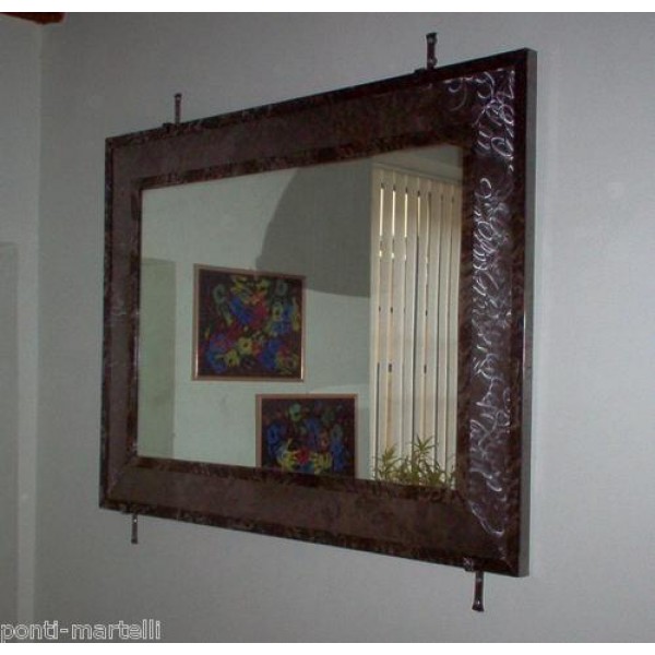 Frame design WROUGHT IRON for mirror or photos with or without LED. Personalised Executions. 840