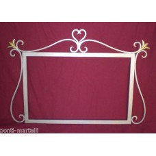 Frame design WROUGHT IRON for mirror or photos with or without LED. Personalised Executions. 842