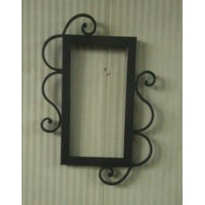 Frame design WROUGHT IRON for mirror or photos with or without LED. Personalised Executions. 843