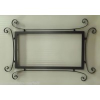 CORNICE design FERRO BATTUTO per Specchio o Foto con o senza LED . Realizzazioni Personalizzate . 844 