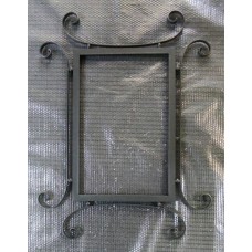 Frame design WROUGHT IRON for mirror or photos with or without LED. Personalised Executions. 844