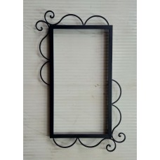 Frame design WROUGHT IRON for mirror or photos with or without LED. Personalised Executions. 846