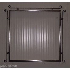 Frame design WROUGHT IRON for mirror or photos with or without LED. Personalised Executions. 847