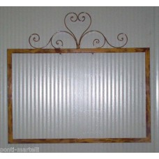 Frame design WROUGHT IRON for mirror or photos with or without LED. Personalised Executions. 848