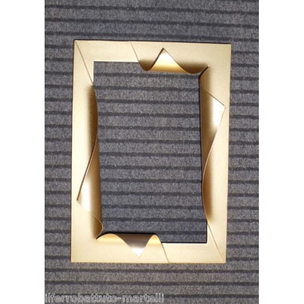 Frame design WROUGHT IRON for mirror or photos with or without LED. Personalised Executions. 849