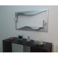 CORNICE design FERRO BATTUTO per Specchio o Foto con o senza LED . Realizzazioni Personalizzate . 849 .