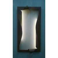 CORNICE design FERRO BATTUTO per Specchio o Foto con o senza LED . Realizzazioni Personalizzate . 849 .