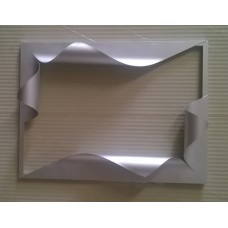 CORNICE design FERRO BATTUTO per Specchio o Foto con o senza LED . Realizzazioni Personalizzate . 849 .