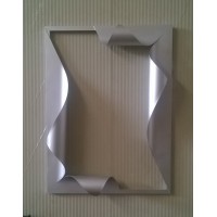 CORNICE design FERRO BATTUTO per Specchio o Foto con o senza LED . Realizzazioni Personalizzate . 849 . 