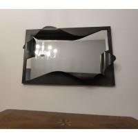 Frame design WROUGHT IRON for mirror or photos with or without LED. Personalised Executions. 849