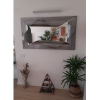 CORNICE design FERRO BATTUTO per Specchio o Foto con o senza LED . Realizzazioni Personalizzate . 849 
