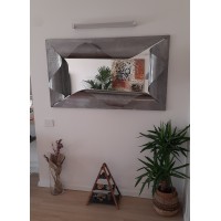 CORNICE design FERRO BATTUTO per Specchio o Foto con o senza LED . Realizzazioni Personalizzate . 849 . 