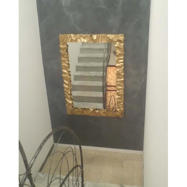 Frame design WROUGHT IRON for mirror or photos with or without LED. Personalised Executions. 850
