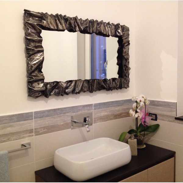 Frame design WROUGHT IRON for mirror or photos with or without LED. Personalised Executions. 850