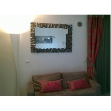CORNICE design FERRO BATTUTO per Specchio o Foto con o senza LED . Realizzazioni Personalizzate . 850 .
