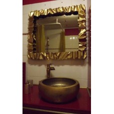 CORNICE design FERRO BATTUTO per Specchio o Foto con o senza LED . Realizzazioni Personalizzate . 850. 