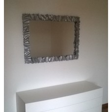 CORNICE design FERRO BATTUTO per Specchio o Foto con o senza LED . Realizzazioni Personalizzate . 850 .