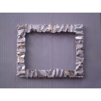 Frame design WROUGHT IRON Stainless steel for mirror or photos with or without LED. Personalised Executions. 850