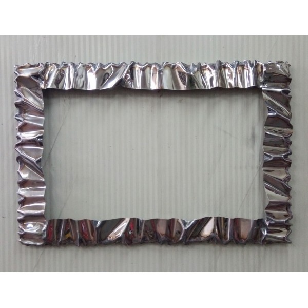 Frame design WROUGHT IRON Stainless steel for mirror or photos with or without LED. Personalised Executions. 850