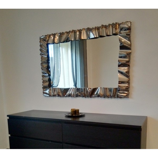 Frame design WROUGHT IRON Stainless steel for mirror or photos with or without LED. Personalised Executions. 850