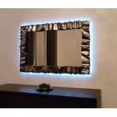 Frame design WROUGHT IRON for mirror or photos with or without LED. Personalised Executions. 850